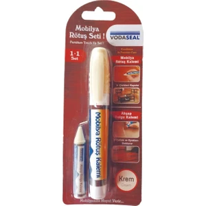 Mobilya Rötuş Seti 1+1 Set - Krem