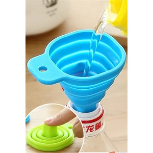 Mini Akordiyon Huni Katlanabilir Huni 7X7X9CM