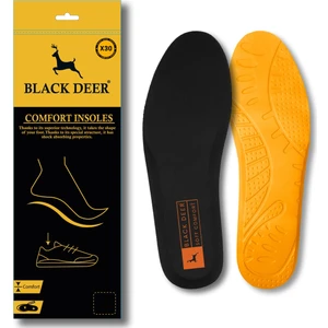 Black Deer Hyper Boost Technology X30 Soft Comfort Siyah-Turuncu Ortopedik Tabanlık