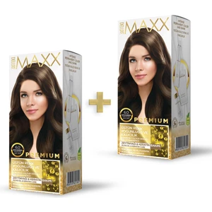 Maxx Deluxe Premium 6.0 Koyu Kumral Saç Boyası