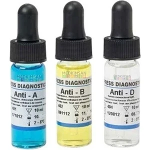 Kan Grubu Bakım Seti Anti A-B-D-100 Test