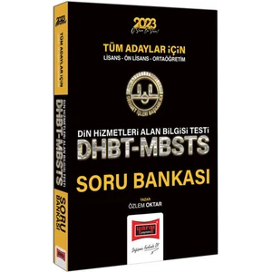 Yargı Yayınevi 2023 Tüm Adaylar Için Din Hizmetleri Alan Bilgisi Testi DHBT MBSTS Tamamı Çözümlü Soru Bankası