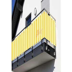 Elisyahome Balkon Korkuluk Perdesi Branda Güneşlik 6 Renk Seçeneği