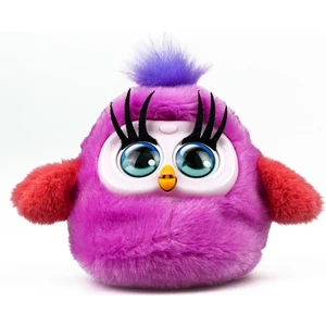 Tiny Furies Fluffy Birds - Koyu Pembe