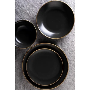 Yemek Takımı 24 Parça Black Bakır AR11198