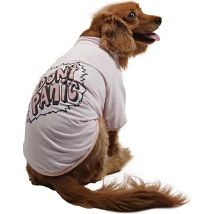 Pembe Don't Panic Sweat Kedi Köpek Sweat Kedi Köpek Kıyafeti