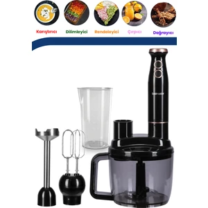 Bestrobot 1500 Watt 5 In 1 Goldmaster Bestrobot 1500 Watt 5 In 1 Mutfak Robotu Multi Blender Seti GM7270