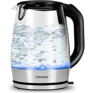 1.7 Lt Işıklı Cam Kettle Su Isıtıcı Göksu GM-7387