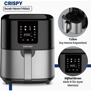 Crispy Airfryer Sıcak Hava Fritözü