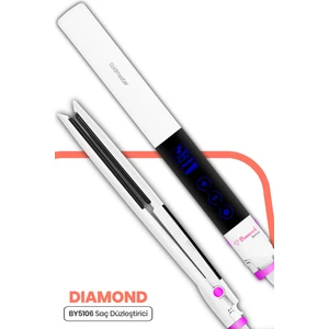 Diamond Dijital Dokunmatik Ekran Seramik Plaka Saç Düzleştirici ve Şekillendirici BY-5106