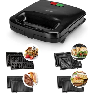 Trimax 4’ü Bir Arada Çıkarılabilir Tost ,ızgara ,waffle ,sandviç Makinesi GM-7452