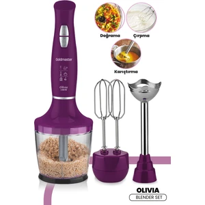 Olivia 1000 W Blender Seti