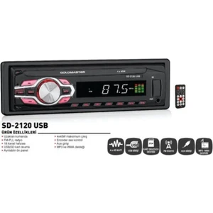 Gold Master SD-2120 Oto Teyp