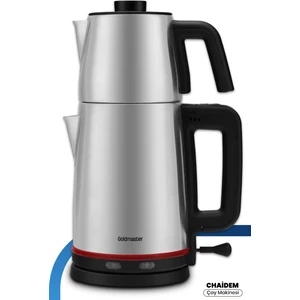 Chaidem XL 2200 Watt Paslanmaz Çelik Damlatmaz Çelik Çay Makinesi Ve Su Isıtıcısı Inox