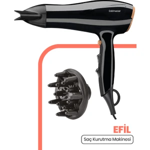 Efil 2400W Dc Motor Katlanabilir Saç Kurutma Fön Makinesi BY4104