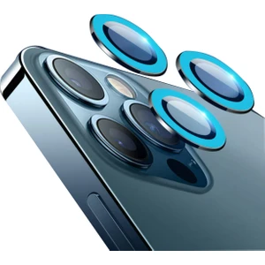 Apple iPhone 12 Pro Max Uyumlu Fosfor Seri Kamera Cam Koruyucu