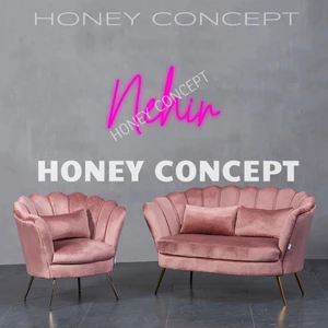 Honey Concept Nehir Isim Neon LED Aydınlatma