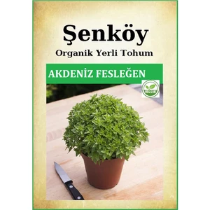 Yerli Top Fesleğen Tohumu Doğal Ata Top Reyhan Tohumu Pakette 200 Tohum