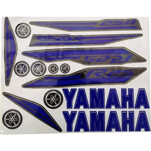 Yamaha Yzf R25 Sticker Seti Mavi Siyah