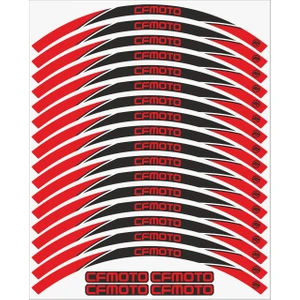 Cf Moto 400 Nk Jant Şeridi Kırmızı