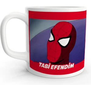 Rock'n Fox Tabi Efendim Esprili Tasarım Kupa Bardak