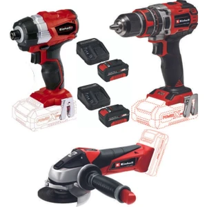 Te-Ci 18 Bl Vidalama Te-Cd 18/50 Li-I Bl Matkap Te-Ag 18/115 Avuç Taşlama 2X4.0AH Set