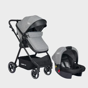 Handy Black New Travel Seyahat Sistem Çift Yönlü Bebek Arabası Puset