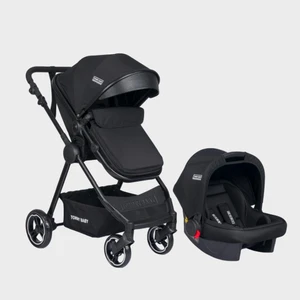 Handy Black New Travel Seyahat Sistem Çift Yönlü Bebek Arabası Puset