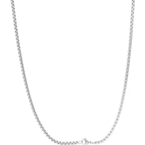 İç İçe Geçmeli Çelik Erkek Kolye Zincir 3 mm 65 cm