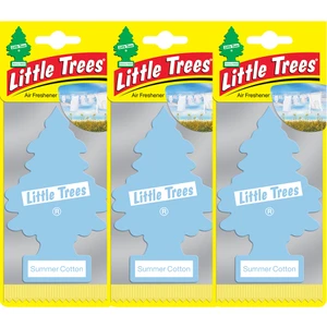 Little Trees Oto Kokusu 3'lü Summer Cotton Asmalı Oto Kokusu