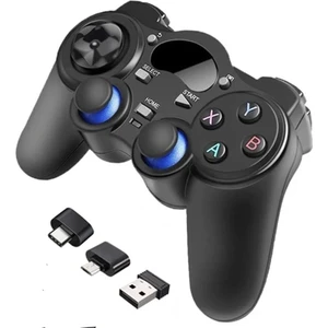 2.4g Wireless Gamepad Kablosuz Oyun Kolu Otg Pc Ps3 Tv Box Android Tv Uyumlu