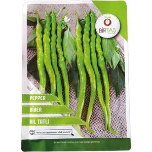 Kıl Tatlı Biber Tohumu Paket