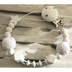 Sahi Aksesuar Isimli Emzik Zinciri - Emzik Askısı - Bebek Hediyesi 161