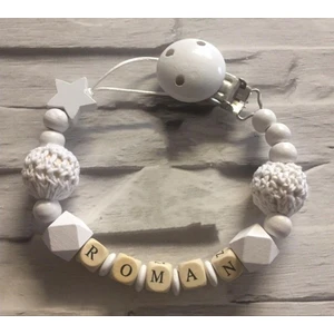 Sahi Aksesuar Isimli Emzik Zinciri - Emzik Askısı - Bebek Hediyesi 167