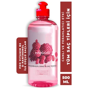 Frambuazlı Sirke & Saç Toniği (Güçlendirilmiş Formül) 500 ml