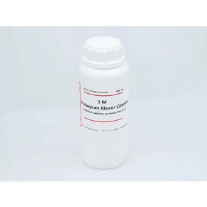 İzmir Teknik Kimya Potasyum Klorür Çözeltisi 3m (3 Molar) -500 ml