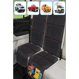 2 Adet Isofix Uyumlu Oto Koltuk Koruyucu Organizer Ana Kucağı Puset Koruyucu Oto Koltuk Kılıfı