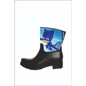 Sea & Blue Shoes Pijamaskeliler 2 Pj Mask Baskılı Su Geçirmez Anaokulu Çocuk Yağmur Çizmesi