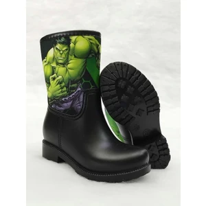 Sea & Blue Shoes Hulk Baskılı Su Geçirmez Anaokulu Çocuk Yağmur Çizmesi