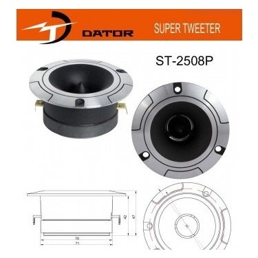 Dator ST2508P Twetter 200 Watt 50 Rms / ST-2508P Fiyatı