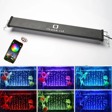 Orion Led Bluetooth Telefon Kontrollü Rgb Akvaryum LED Aydınlatma 20 Serisi - 30