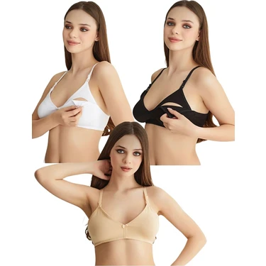 Moda Lady Pamuklu Bebek Emzirme