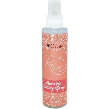 Cecile Rose Water Makyaj Sabitleyici Sprey 150