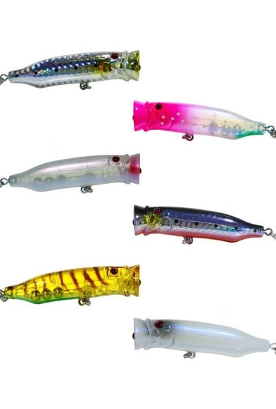 Fujin Salt Popper 70MM 9.5gr Su Üstü Maket Balık