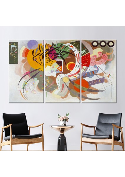 3 Parçalı Kanvas Tablo, Üreme Sanat Eseri, Ünlü Sanat,