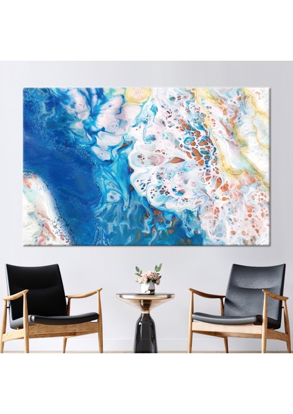 1 Parça Kanvas Tablo, Alkol Mürekkebi Kanvas Poster, Modern Kanvas Baskı, Soyut Kanvas Baskı,