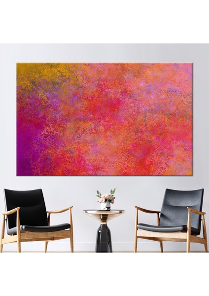 1 Parça Kanvas Tablo, Renkli Modern Sanat, Canlı Renk Kanvas Poster, Mor Duvar Süsü,