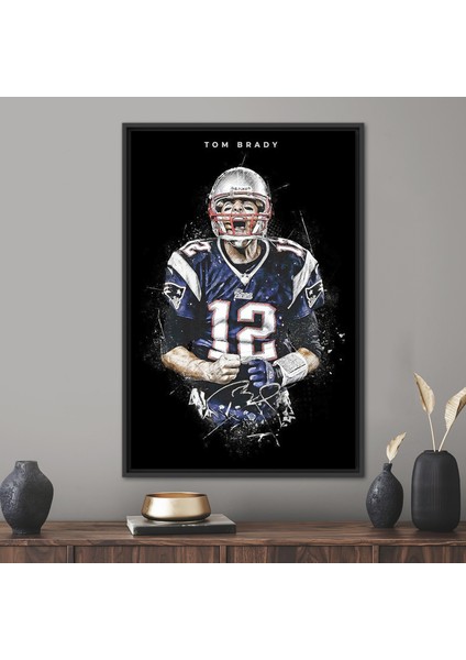 1 Parça Siyah Çerçeveli Kanvas Tablo Spor Salonu Kanvas Sanatı Motivasyon Kanvas Sanatı