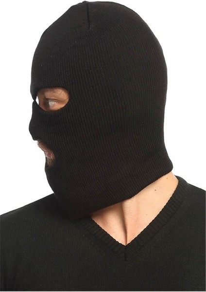 Siyah Yıkanabilir Maske, Kar Maskesi Km-25