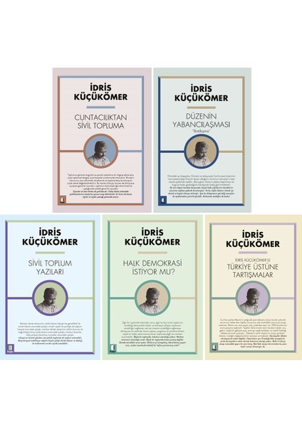 Idris Küçükömer 5 Kitap Set
